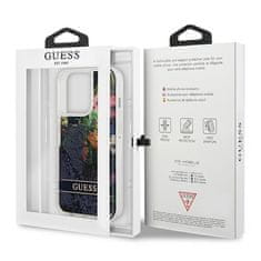 Guess Guess Liquid Glitter Flower - Ohišje za iPhone 13 Pro (modro)