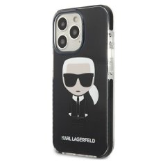 Karl Lagerfeld Karl Lagerfeld Fullbody Ikonik - Ohišje za iPhone 13 Pro, črno)