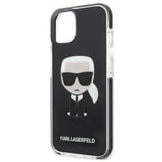 Karl Lagerfeld Karl Lagerfeld Fullbody Ikonik - Ohišje za iPhone 13 mini (črno)