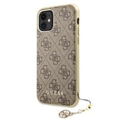 Guess Kolekcija Guess 4G Charms - etui za iPhone 11 (rjav)