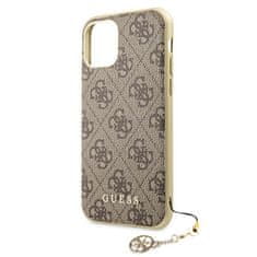 Guess Kolekcija Guess 4G Charms - etui za iPhone 11 (rjav)