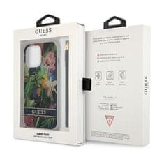 Guess Guess Flower Cord - Ohišje z vrvico za iPhone 13 Pro (modro)