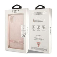 Guess Guess 4G Print Cord - Ohišje z vrvico za iPhone 11 (Roza)