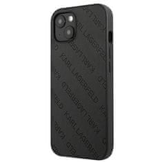 Karl Lagerfeld Karl Lagerfeld Perforated Allover - Ohišje za iPhone 13 Mini (črno)