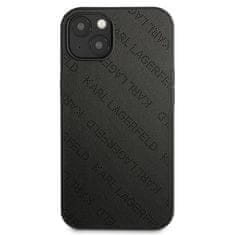 Karl Lagerfeld Karl Lagerfeld Perforated Allover - Ohišje za iPhone 13 Mini (črno)