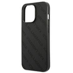 Karl Lagerfeld Karl Lagerfeld Perforated Allover - Ohišje za iPhone 13 Pro (črno)