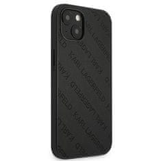 Karl Lagerfeld Karl Lagerfeld Perforated Allover - Ohišje za iPhone 13 Mini (črno)