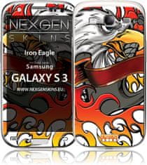 Inny Nexgen Skins - Samsung GALAXY S III 3D-efektni komplet kožic za ohišje (Iron Eagle 3D)