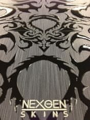 Inny Nexgen Skins - Komplet kožic za ohišje iPhone 4 / iPhone 4S s 3D učinkom (Tribal Tungsten 3D)