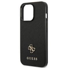 Guess Guess Saffiano 4G Small Metal Logo - Ohišje za iPhone 13 Pro (črno)