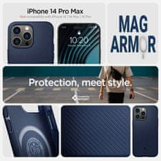 Spigen Spigen Mag Armor - Ohišje za iPhone 14 Pro Max (mornarsko modro)