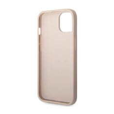 Guess Guess 4G Metal Gold Logo - Ohišje za iPhone 14 Plus (roza)