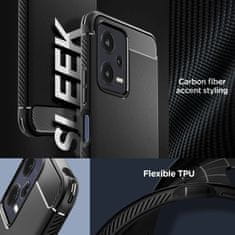 Spigen Spigen Rugged Armor - Ohišje za Xiaomi Redmi Note 12 5G/POCO X5 5G (Black)