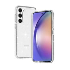 Crong Ohišje Crong z bleščicami - Ohišje za Samsung Galaxy A54 5G (prozorno)