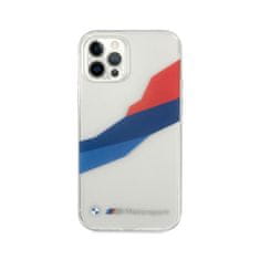 NEW BMW Motorsport Tricolor - Ohišje za iPhone 12 Pro Max (prozorno)