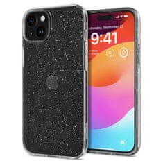 Spigen Spigen Liquid Crystal Glitter - ohišje za iPhone 15 Plus (prozorno)