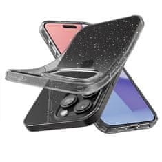 Spigen Spigen Liquid Crystal Glitter - ohišje za iPhone 15 Pro Max (prozorno)