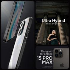 Spigen Spigen Ultra Hybrid - Ohišje za iPhone 15 Pro Max (mat črno)