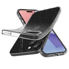 Spigen Spigen Liquid Crystal Glitter - ohišje za iPhone 15 (prozorno)