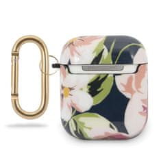 Guess Guess Flower Collection N3 - etui za Airpods (modri)