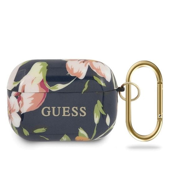 Guess Guess Flower Collection N3 - etui za Airpods Pro (modri)