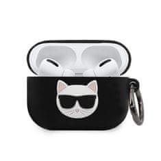 Karl Lagerfeld Karl Lagerfeld Choupette 3D - Ovitek za Apple Airpods Pro (črn)