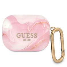 Guess Guess Marble Est. - Ovitek za Airpods Pro (roza)