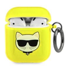 Karl Lagerfeld Karl Lagerfeld Choupette Head - etui za Airpods (fluo rumena)