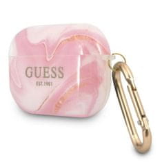 Guess Guess Marble Est. - Ovitek za Airpods Pro (roza)