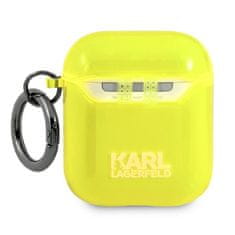 Karl Lagerfeld Karl Lagerfeld Choupette Head - etui za Airpods (fluo rumena)