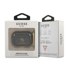 Guess Guess Barvni bleščice - Ovitek za Airpods Pro (črn)