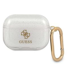 Guess Guess barvni bleščice - etui za Airpods Pro (prozoren)