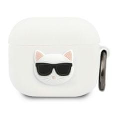 Karl Lagerfeld Karl Lagerfeld Choupette 3D - Ovitek za Apple Airpods 3 (bel)