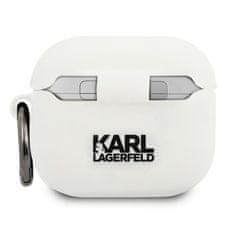 Karl Lagerfeld Karl Lagerfeld Choupette 3D - Ovitek za Apple Airpods 3 (bel)