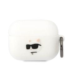 Karl Lagerfeld Karl Lagerfeld Silikonski etui NFT Choupette Head 3D - AirPods Pro Case (bel)