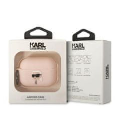 Karl Lagerfeld Karl Lagerfeld Silikonski etui NFT Karl Head 3D - AirPods Pro 2 (roza)