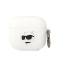 Karl Lagerfeld Karl Lagerfeld Silikon NFT Choupette Head 3D - AirPods 3 etui (bel)