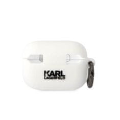 Karl Lagerfeld Karl Lagerfeld Silikonski etui NFT Karl Head 3D - AirPods Pro 2 (bel)