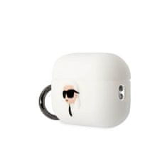 Karl Lagerfeld Karl Lagerfeld Silikonski etui NFT Karl Head 3D - AirPods Pro 2 (bel)