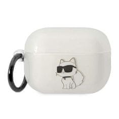 Karl Lagerfeld Karl Lagerfeld NFT Ikonik Choupette Head - Ovitek za AirPods Pro 2 (prozoren)