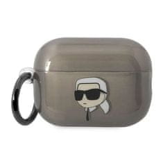 Karl Lagerfeld Karl Lagerfeld NFT Ikonik Karl Head - Ovitek za AirPods Pro 2 (črn)