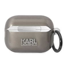 Karl Lagerfeld Karl Lagerfeld NFT Ikonik Karl Head - Ovitek za AirPods Pro 2 (črn)