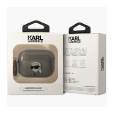 Karl Lagerfeld Karl Lagerfeld NFT Ikonik Karl Head - Ovitek za AirPods Pro 2 (črn)