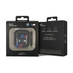 Bmw BMW Tricolor Stripes - etui za AirPods 1/2 generacije (črn)