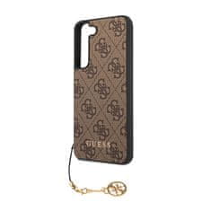 Guess Guess 4G Charms Collection - Etui Samsung Galaxy S23 (brązowy)