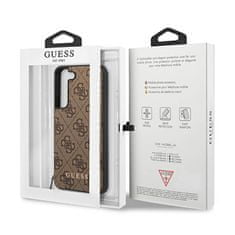 Guess Guess 4G Charms Collection - Etui Samsung Galaxy S23 (brązowy)