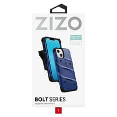 ZIZO Serija ZIZO BOLT - Oklepni etui za iPhone 14 s steklom 9H za zaslon + držalo s stojalom (modro)