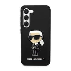 Karl Lagerfeld Karl Lagerfeld Silikonsko ohišje NFT Ikonik - Samsung Galaxy S23 (črno)