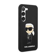 Karl Lagerfeld Karl Lagerfeld Silikonsko ohišje NFT Ikonik - Samsung Galaxy S23 (črno)