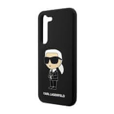 Karl Lagerfeld Karl Lagerfeld Silikonsko ohišje NFT Ikonik - Samsung Galaxy S23 (črno)